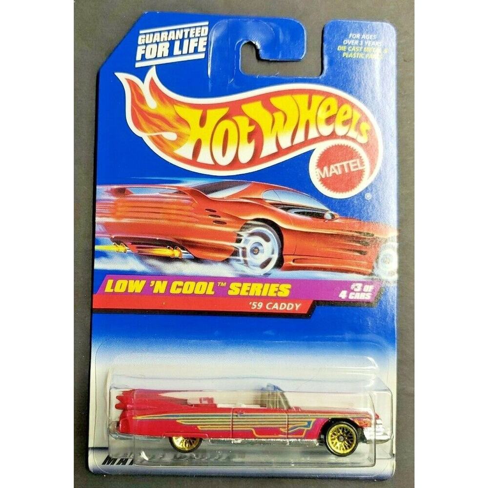 1997 Hot Wheels 1957 Chevrolet Caddy Low 'N‎ Cool Series HW6
